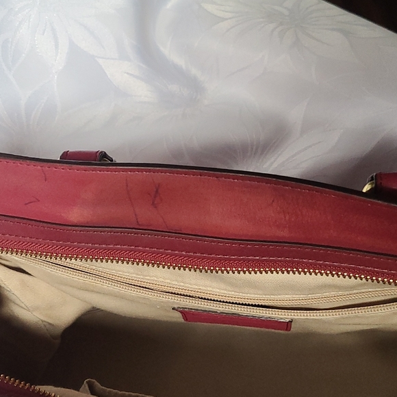 ❤️ Coach Legacy Chelsea Carryall #25359 Gorgeous Raspberry - Picture 16 of 16